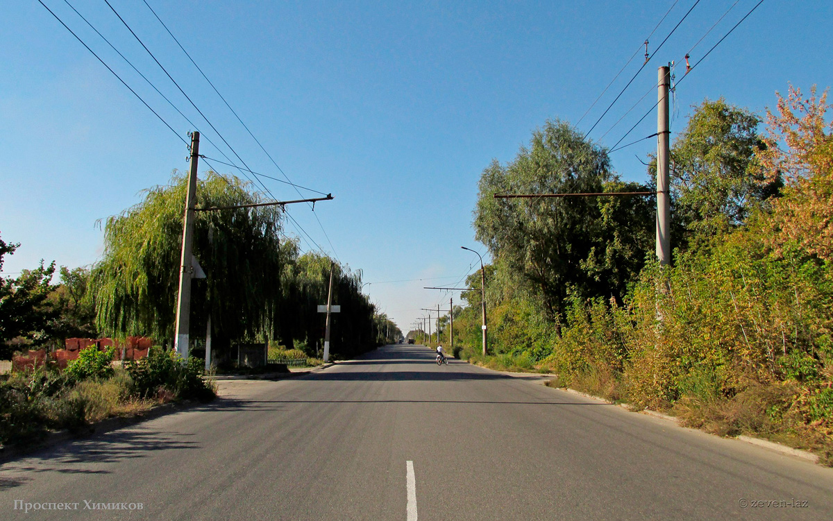 Cherkasy — Trolleybus lines and infrastructure