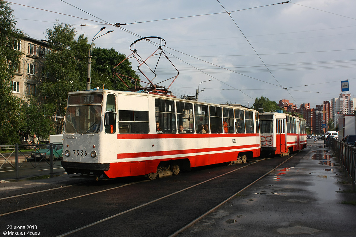 Санкт-Петербург, ЛМ-68М № 7536