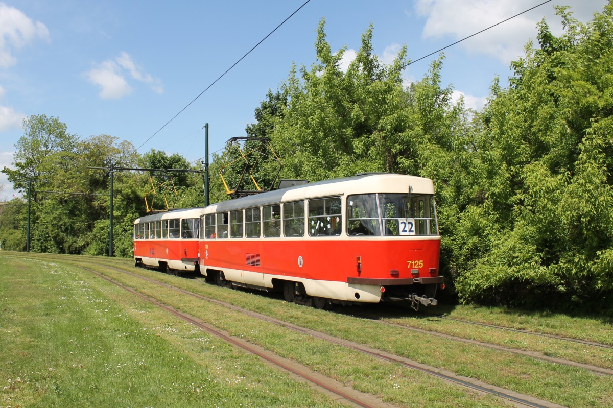 Praha, Tatra T3SUCS # 7125
