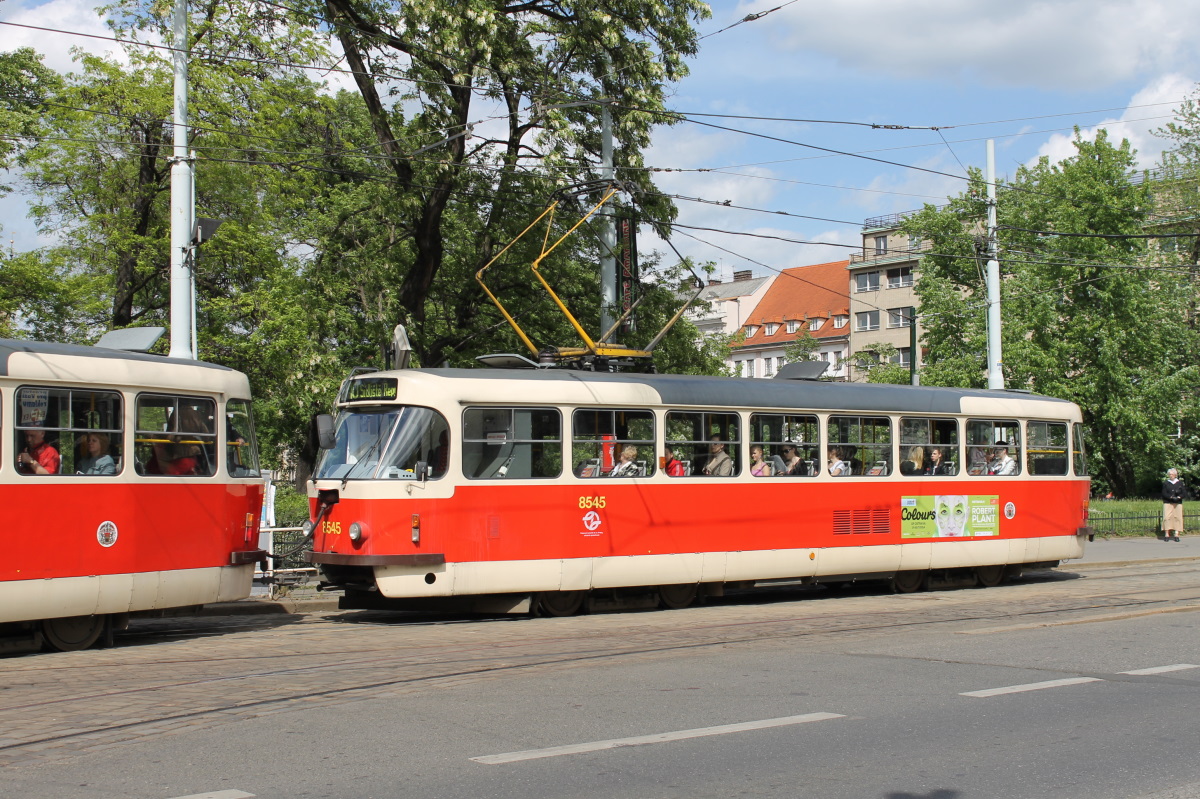 Prague, Tatra T3R.P N°. 8545