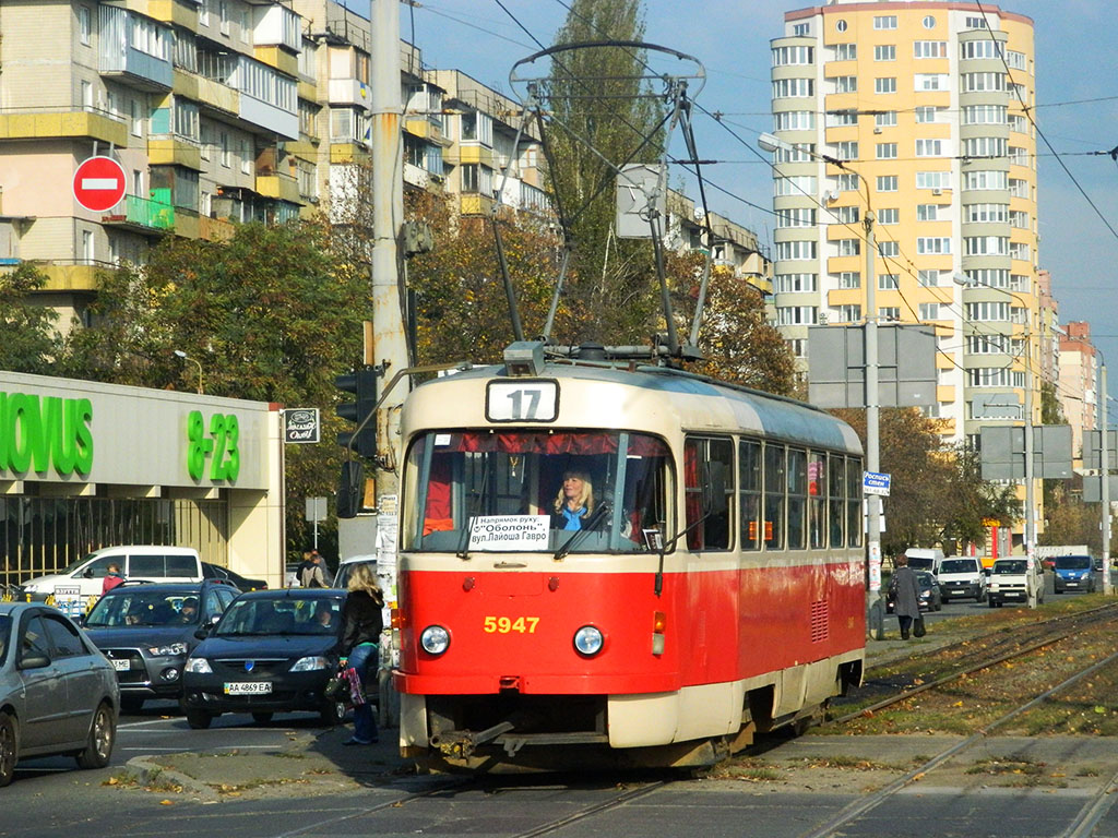 Kiiev, Tatra T3SU № 5947