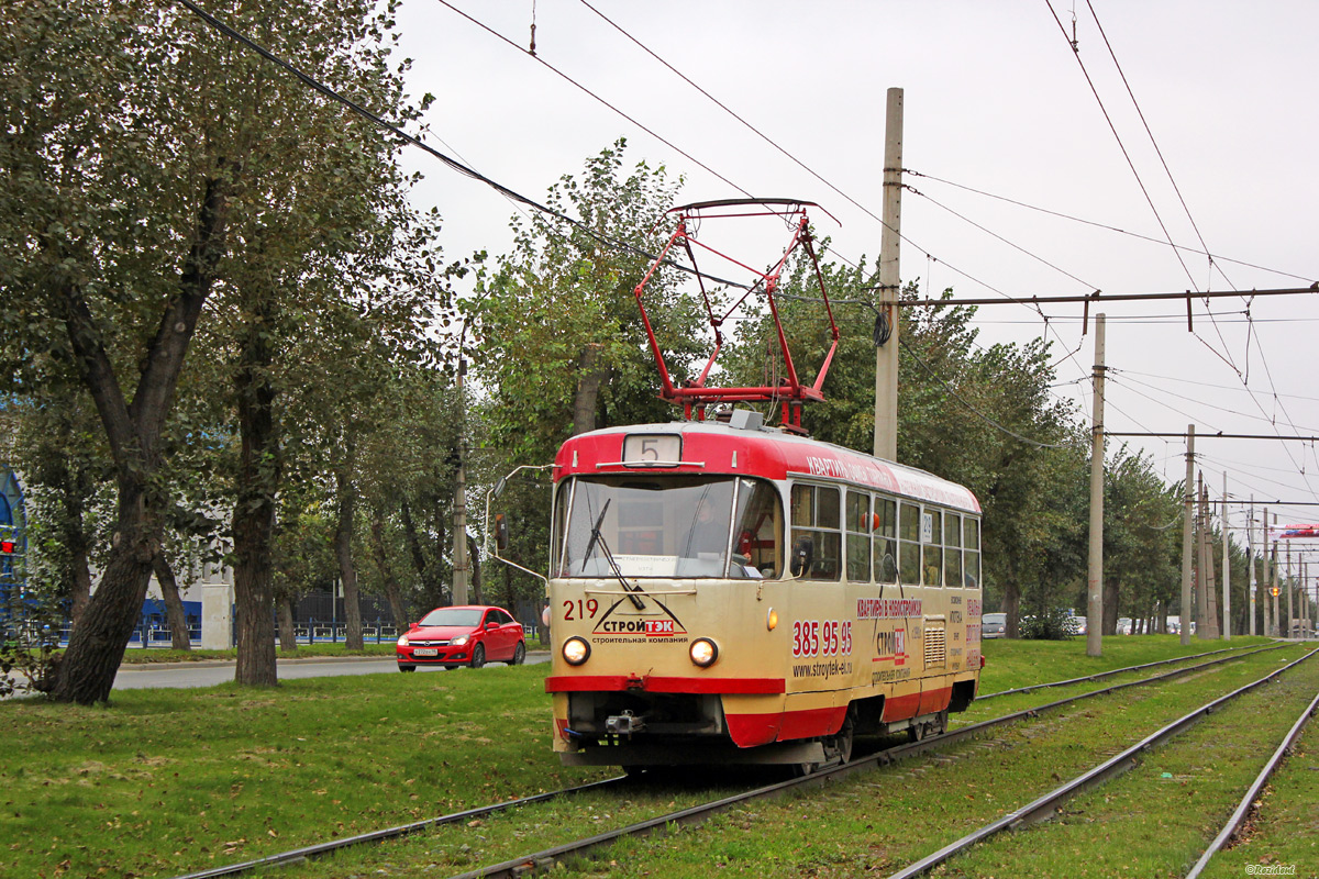 Yekaterinburg, Tatra T3SU № 219
