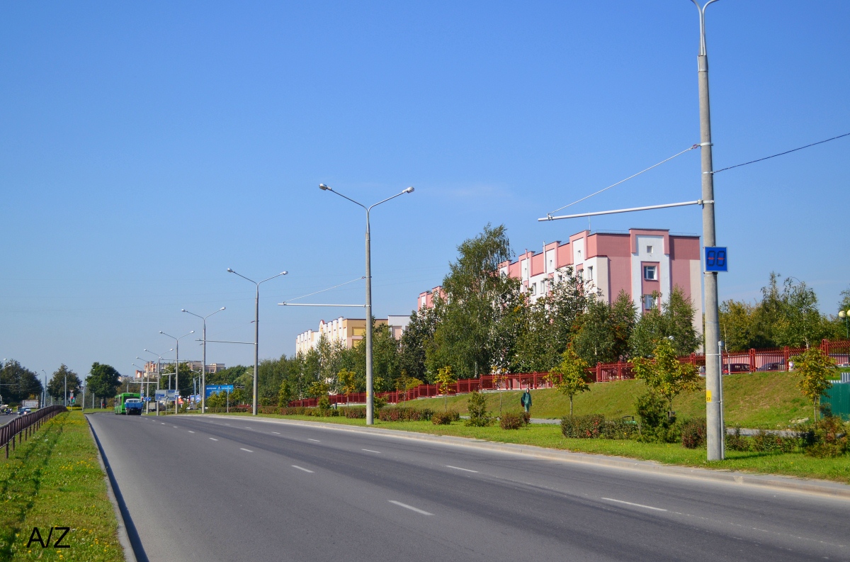 Hrodna — Construction of the Dubko street line