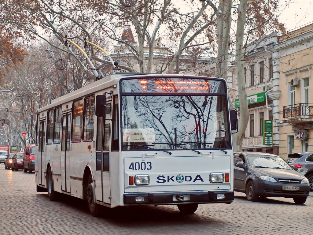 Odesa, Škoda 14Tr17/6M № 4003