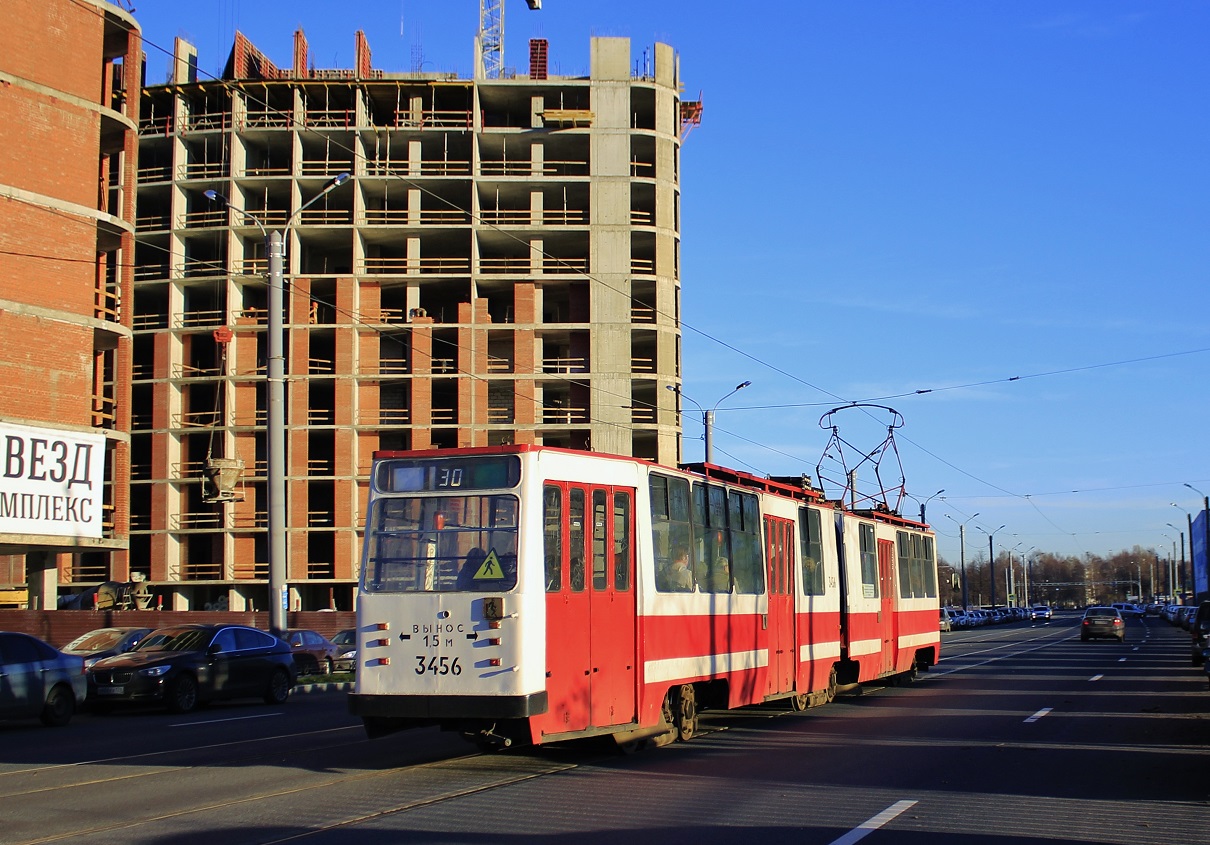 Санкт-Петербург, ЛВС-86К-М № 3456