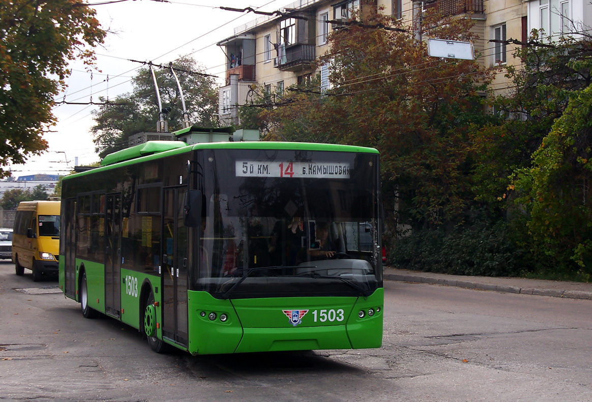 Севастополь, ЛАЗ E183A1 № 1503