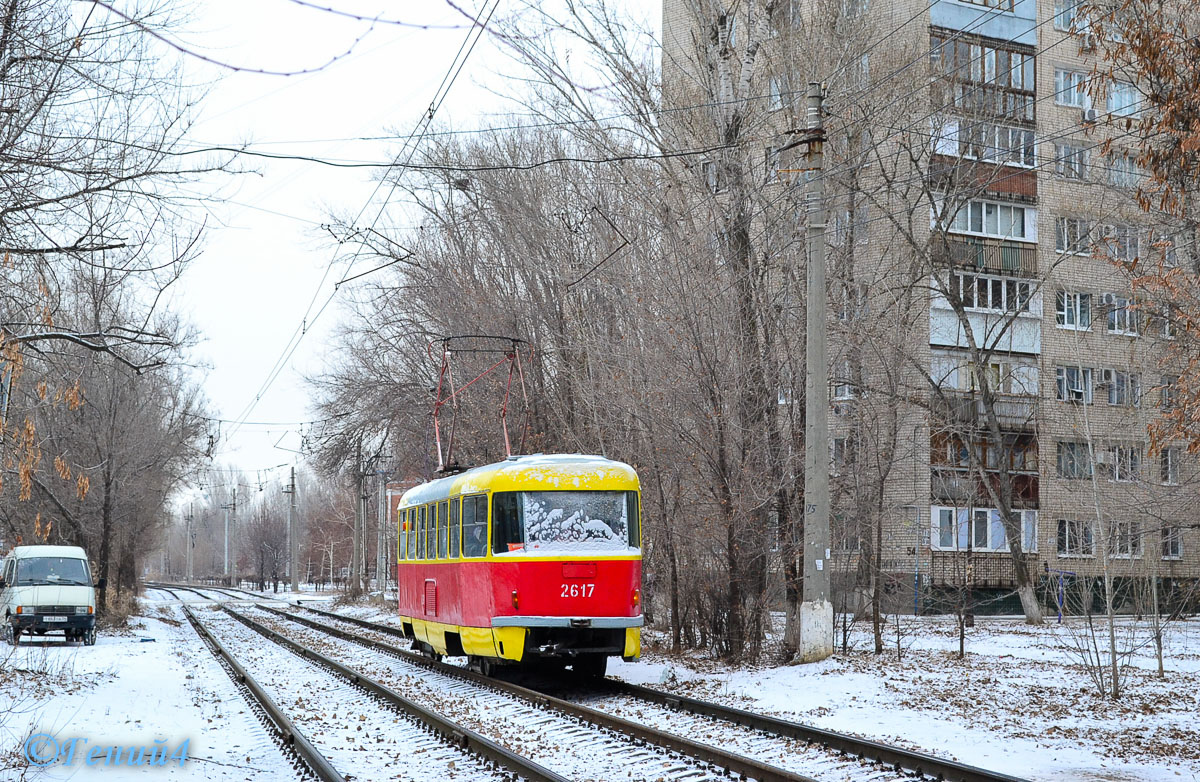 Volgograd, Tatra T3SU (2-door) č. 2617