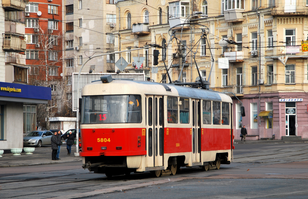 Kyiv, Tatra T3SUCS # 5804