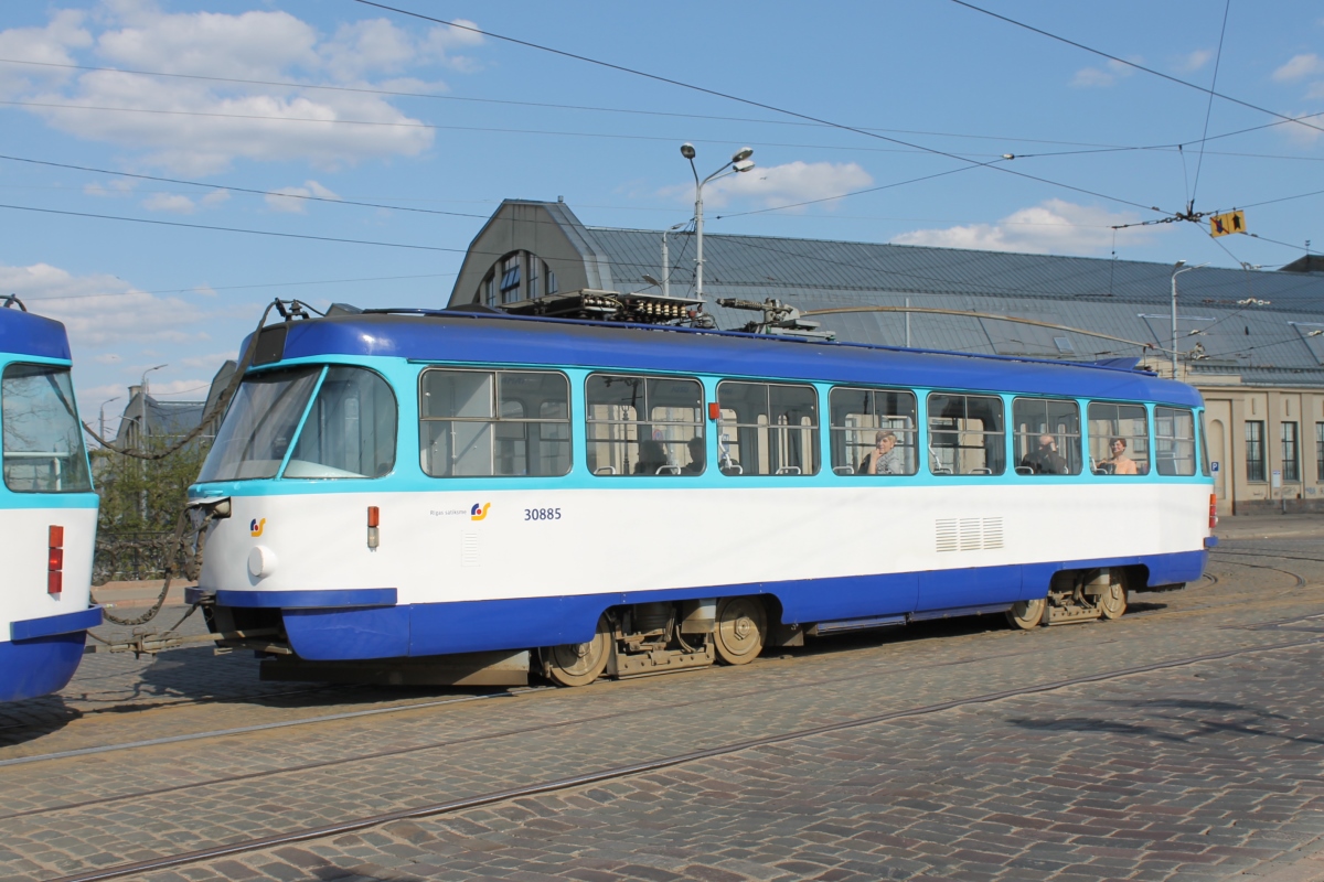 Riga, Tatra T3A Nr. 30885