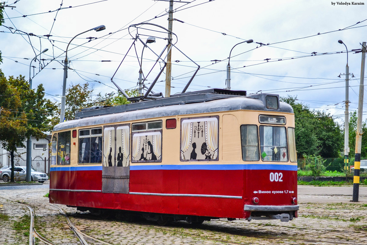 Lviv, Gotha T59E nr. 002; Lviv — Parade of trams on the occasion 23 anniversary Ukraine independence