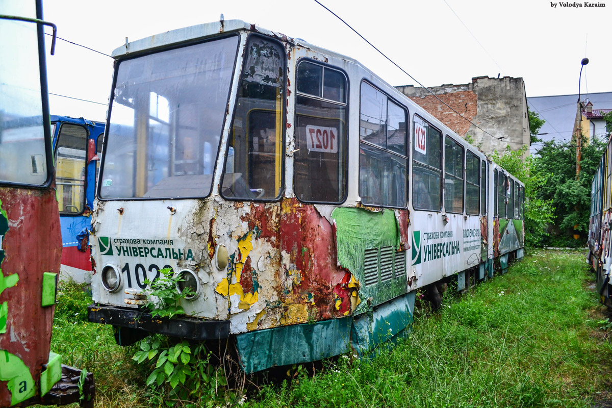 Львов, Tatra KT4SU № 1023