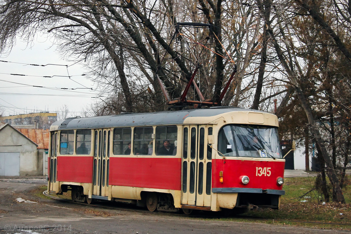 Днепр, Tatra T3SU № 1345