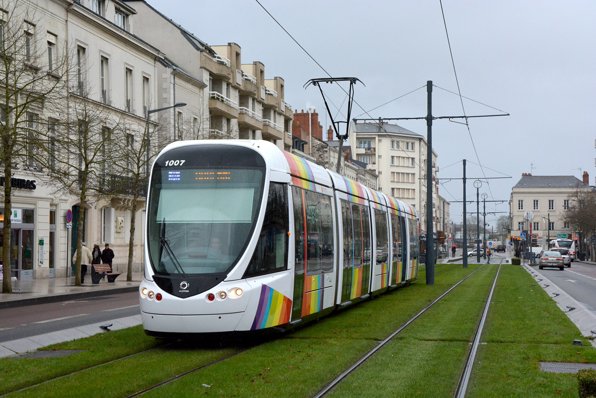 Angers, Alstom Citadis 302 # 1007