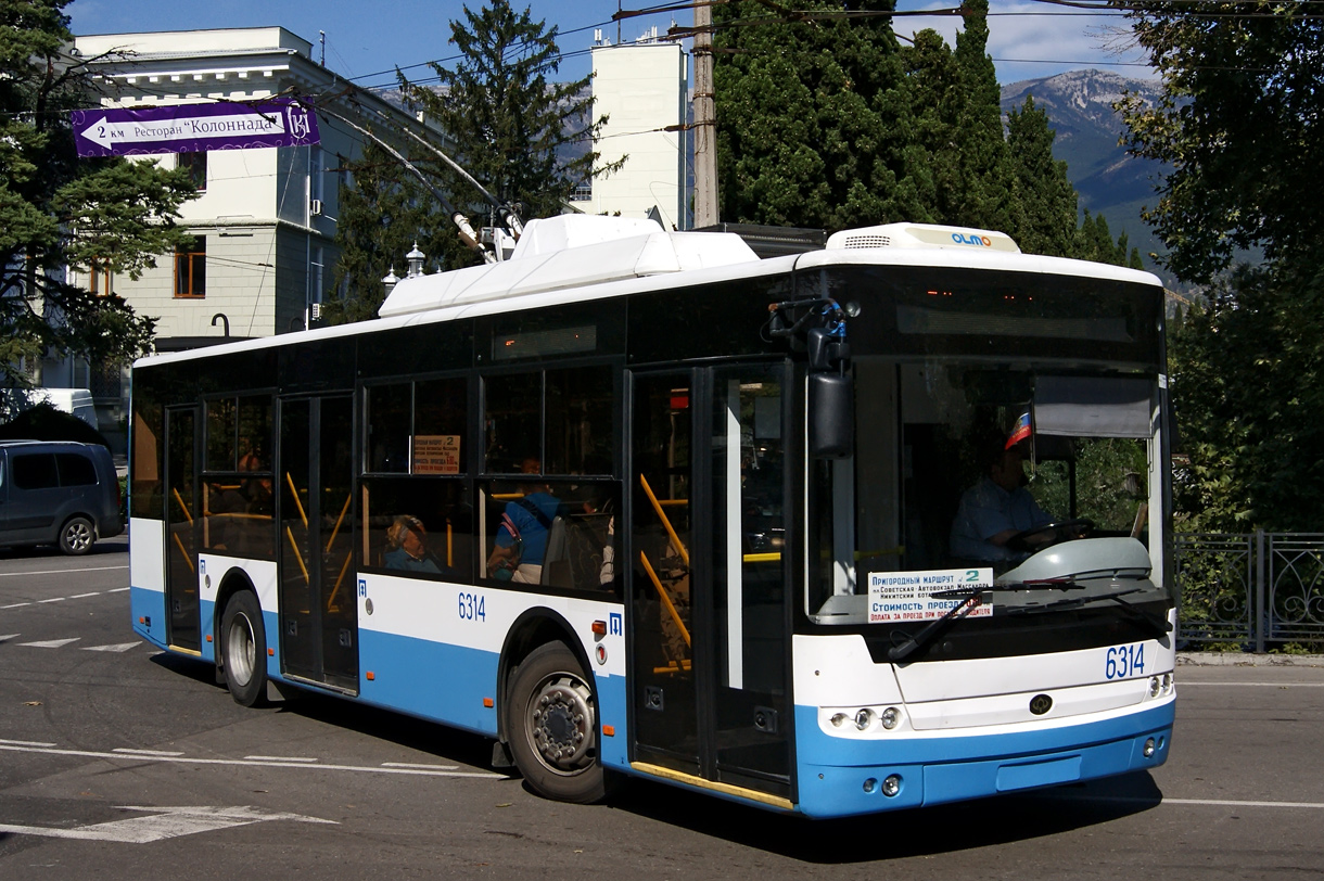 Crimean trolleybus, Bogdan T60111 № 6314