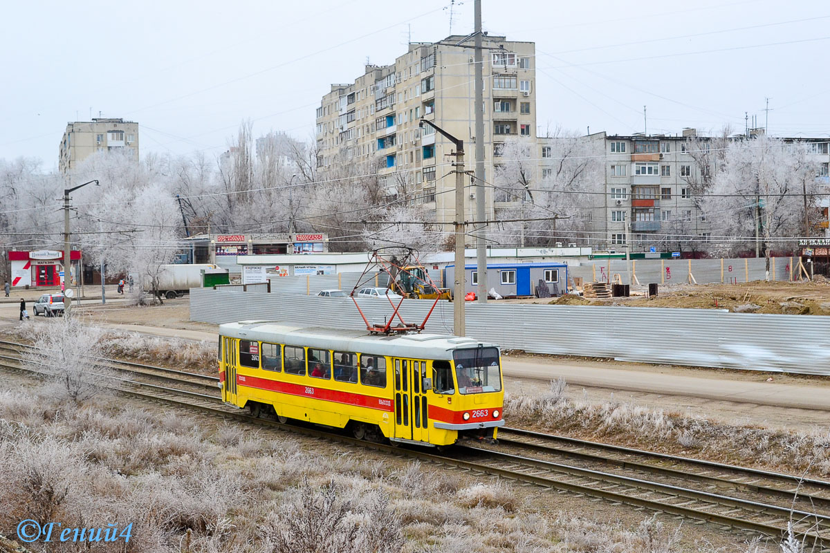 Volgograd, Tatra T3SU mod. VZSM č. 2663