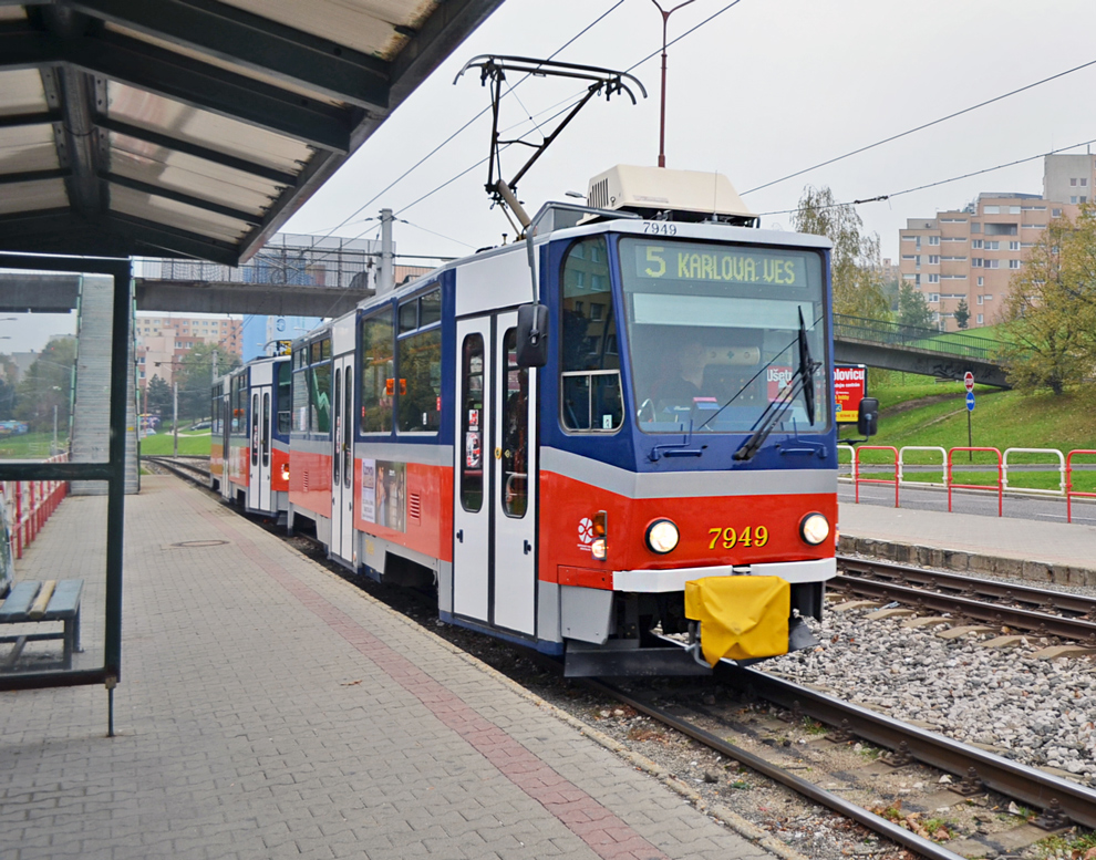 Pozsony, Tatra T6A5 — 7949