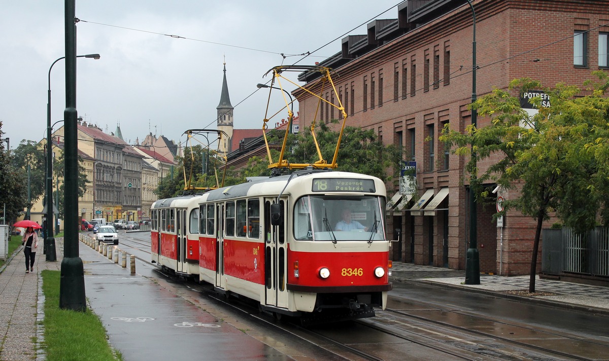 Prag, Tatra T3R.P Nr. 8346