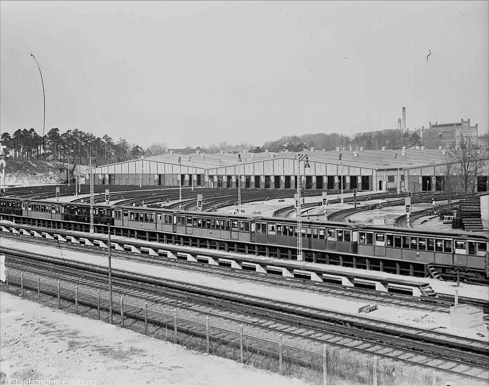 Берлин, BVG AI Tw № 54; Берлин — U-Bahn — Депо и отстойники | Werkstätten und Wagenhallen