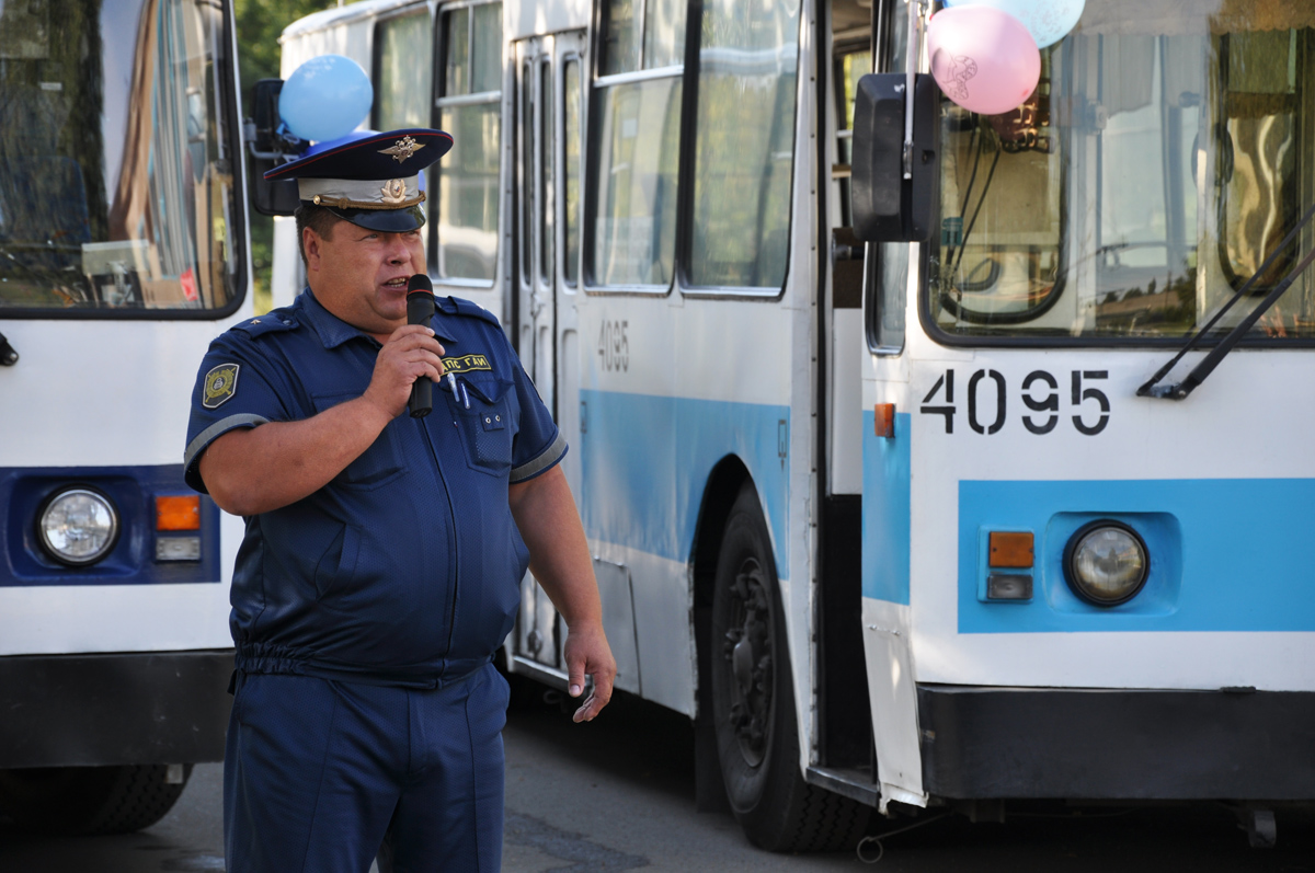 Барнаул — Конкурс водителей троллейбуса 2010 г.