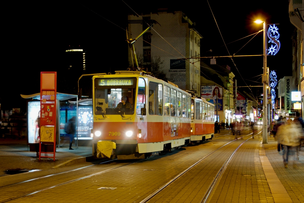 Bratislava, Tatra T6A5 № 7909