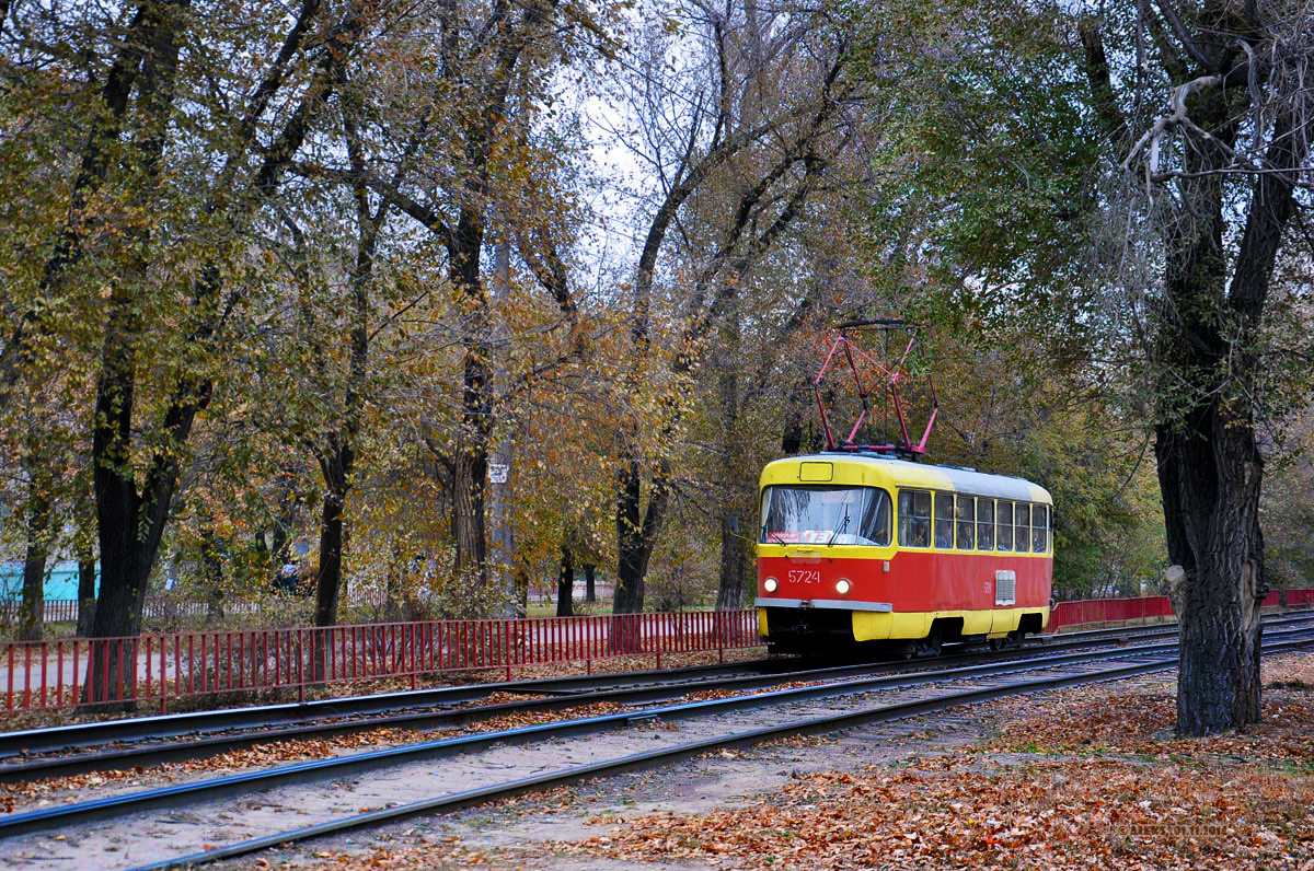 Волгоград, Tatra T3SU № 5724