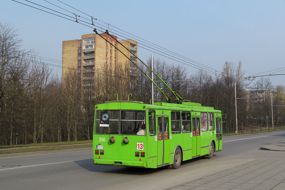 Kaunas, Škoda 14Tr89/6 nr. 318