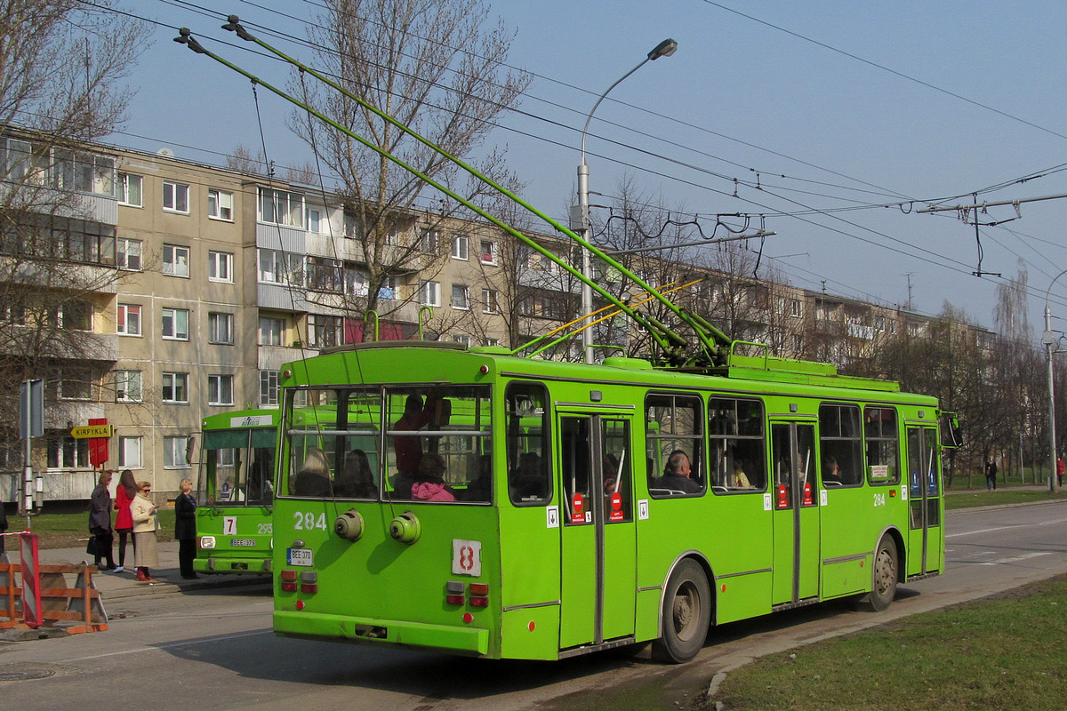 Каунас, Škoda 14Tr02/6 № 284