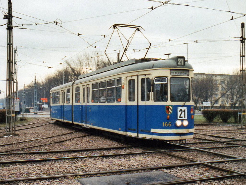 Краков, MAN GT6 № 166