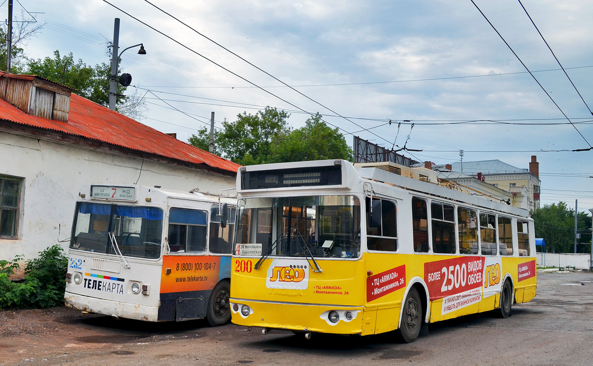 Orenburg, ZiU-682G-013 [GK] Nr 232; Orenburg, ZiU-682G-016.02 Nr 200