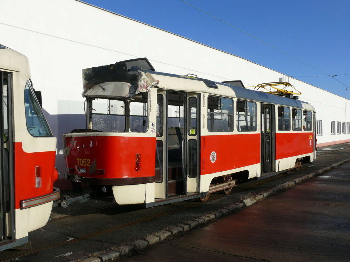 Прага, Tatra T3SUCS № 7052
