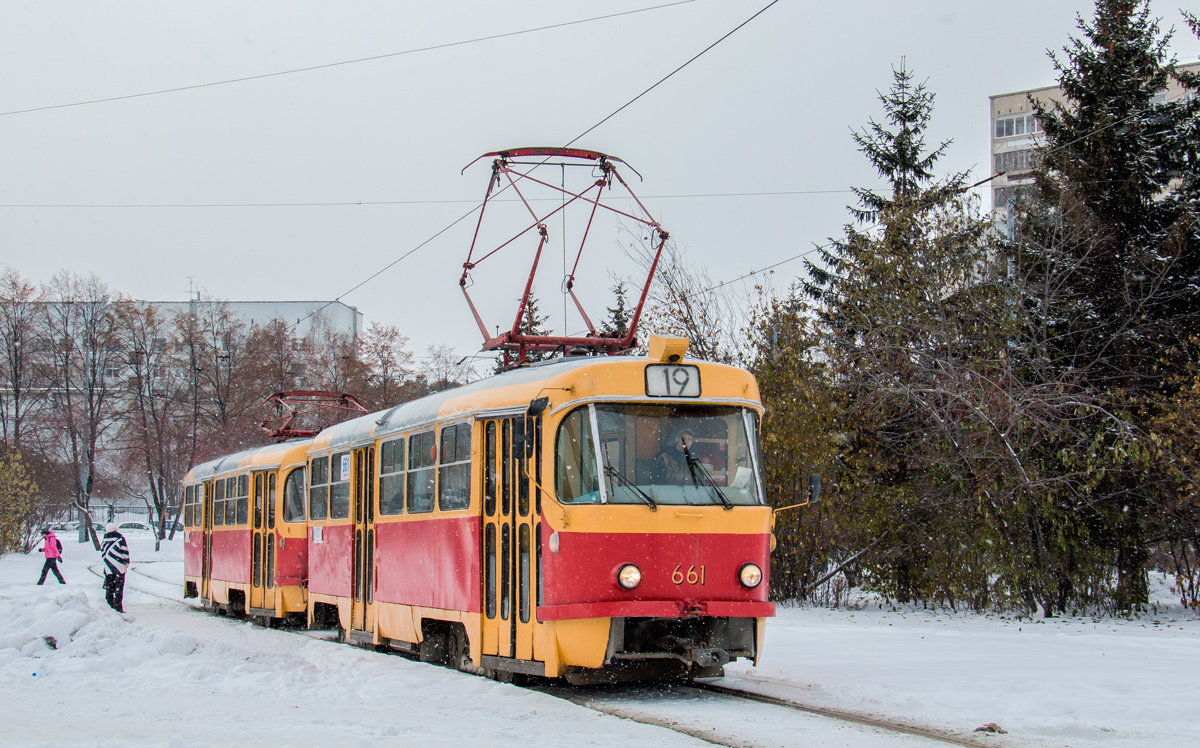 Екатеринбург, Tatra T3SU № 661