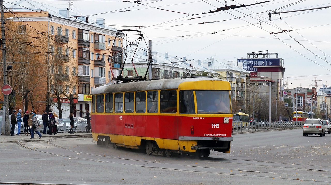 Barnaul, Tatra T3SU # 1115