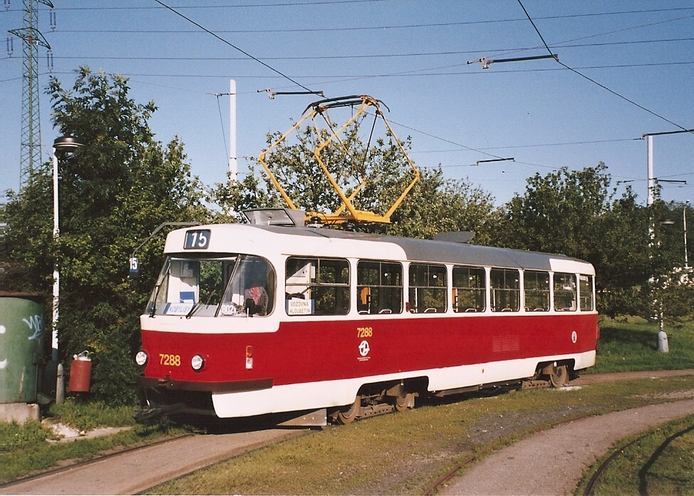 Prága, Tatra T3SUCS — 7288