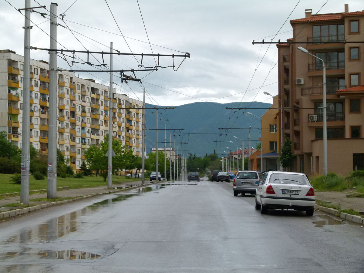 Сливен — Троллейбусные линии и инфраструктура