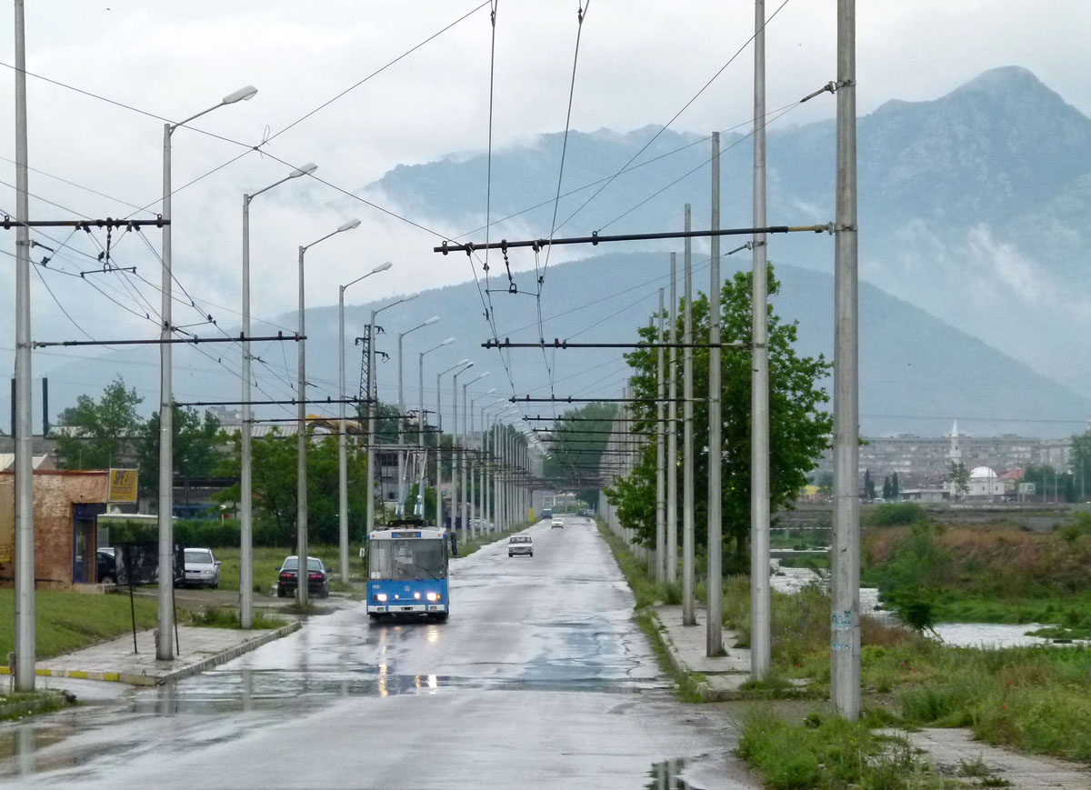 Sliven — Trolleybus Lines and Infrastructure