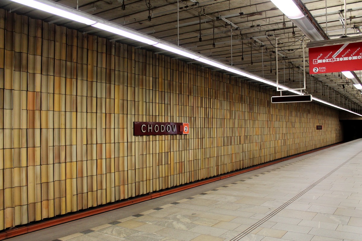 Prag — Metro: Line C