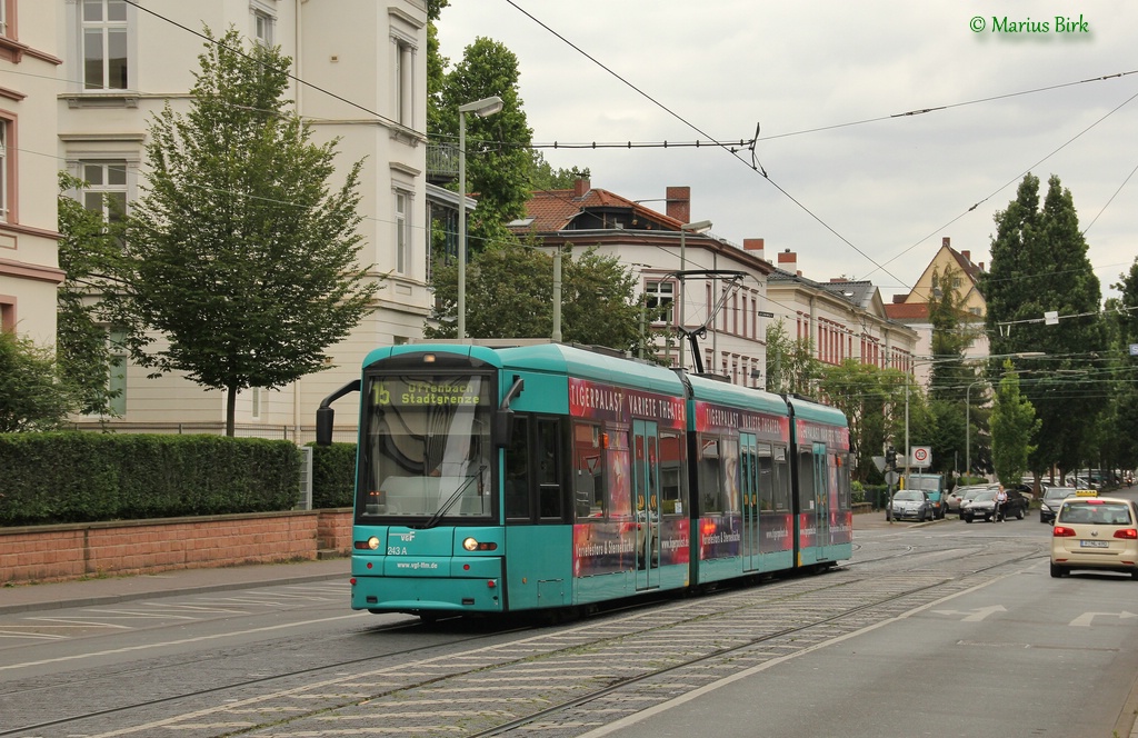 Франкфурт-на-Майне, Bombardier Flexity Classic № 243