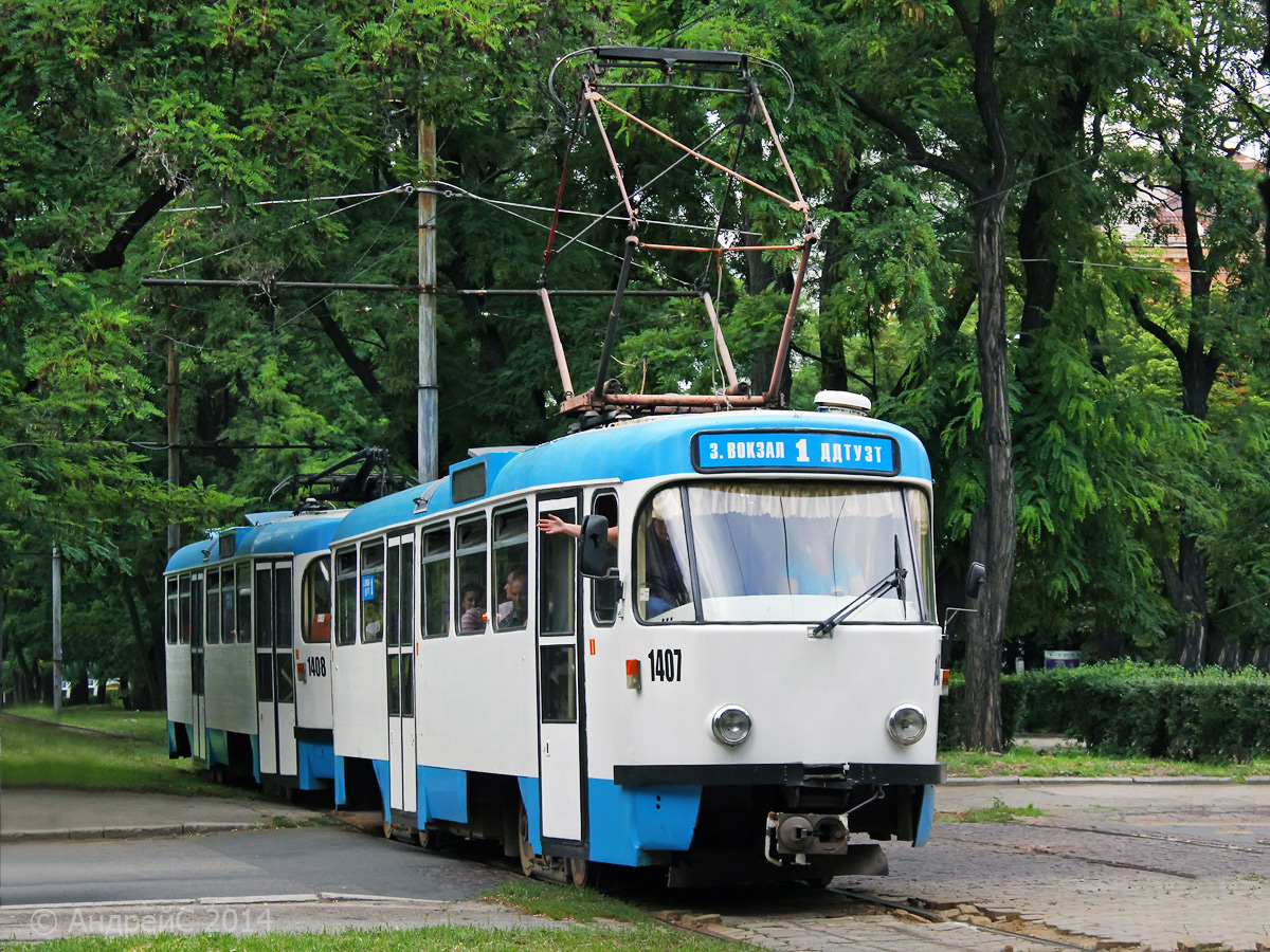 Дняпро, Tatra T3DC1 № 1407