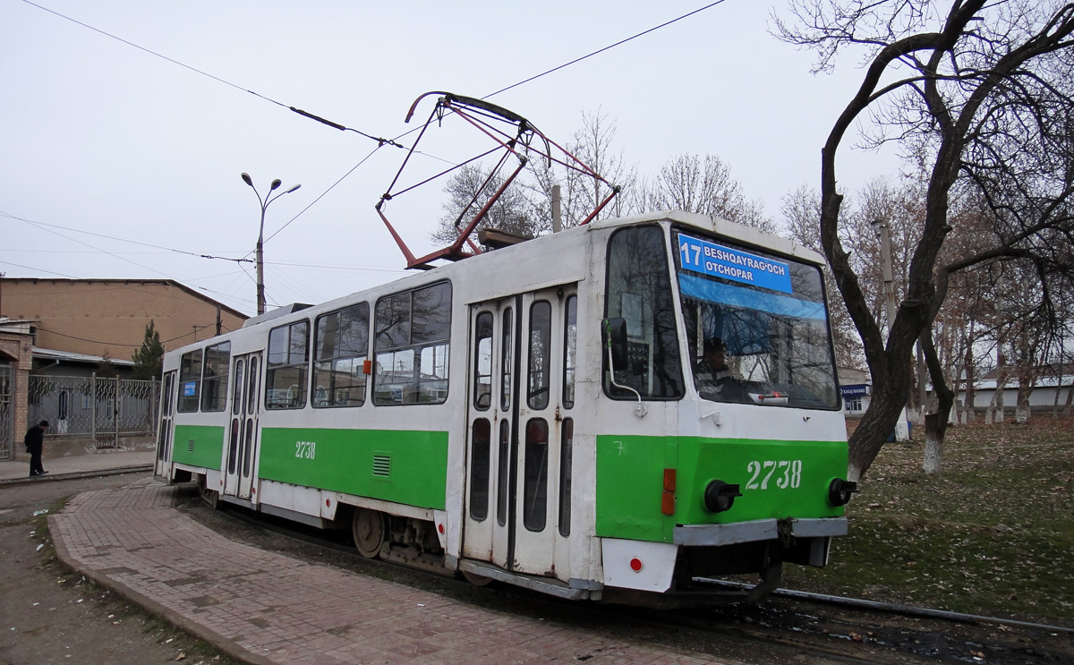 Tachkent, Tatra T6B5SU N°. 2738