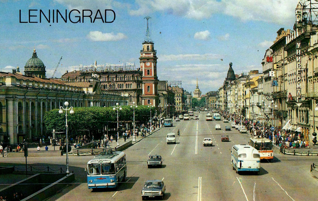 Sanktpēterburga — Historical trolleybus photos