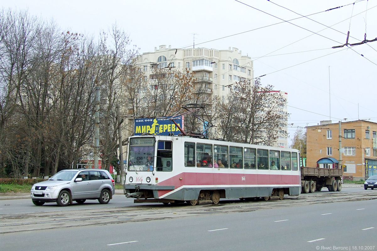 Tver, 71-608K č. 166; Tver — Streetcar lines: Proletarsky District