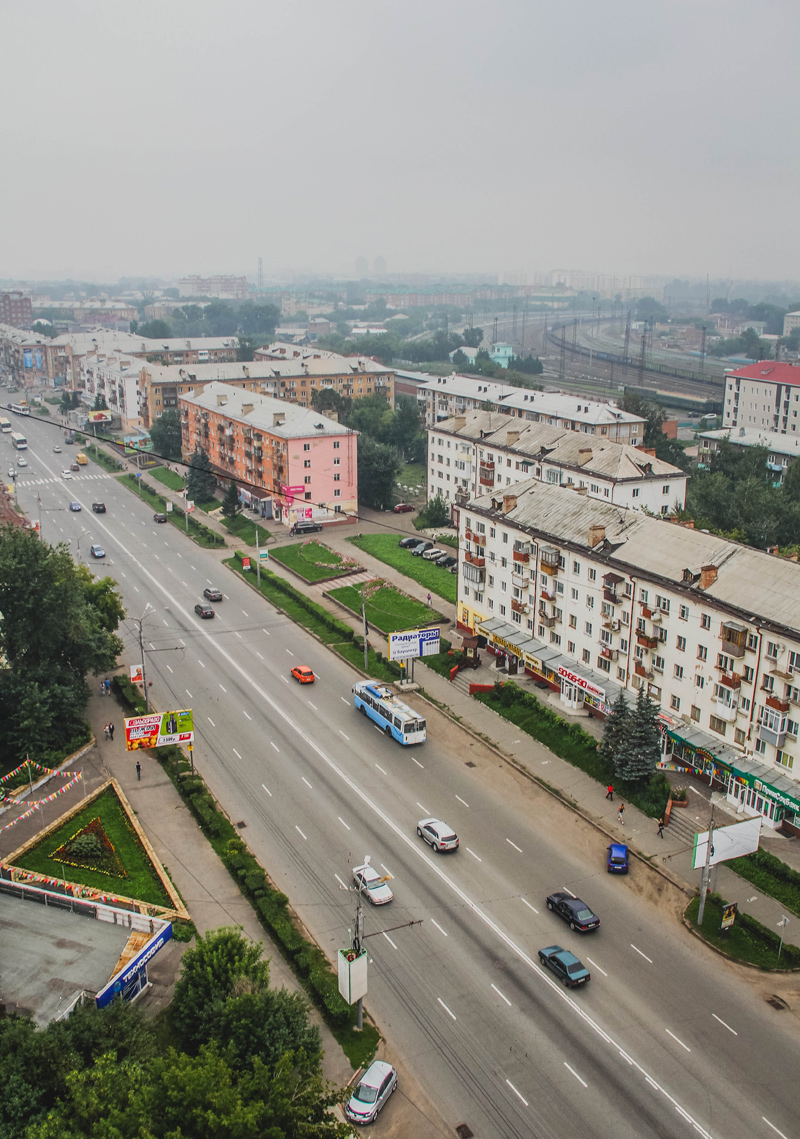 鄂木斯克 — Trolley line — Right Bank