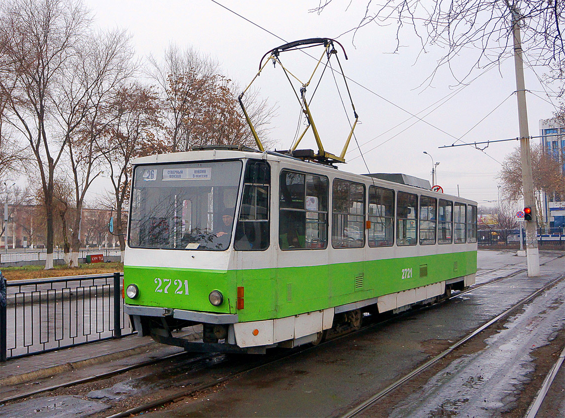 Ташкент, Tatra T6B5SU № 2721