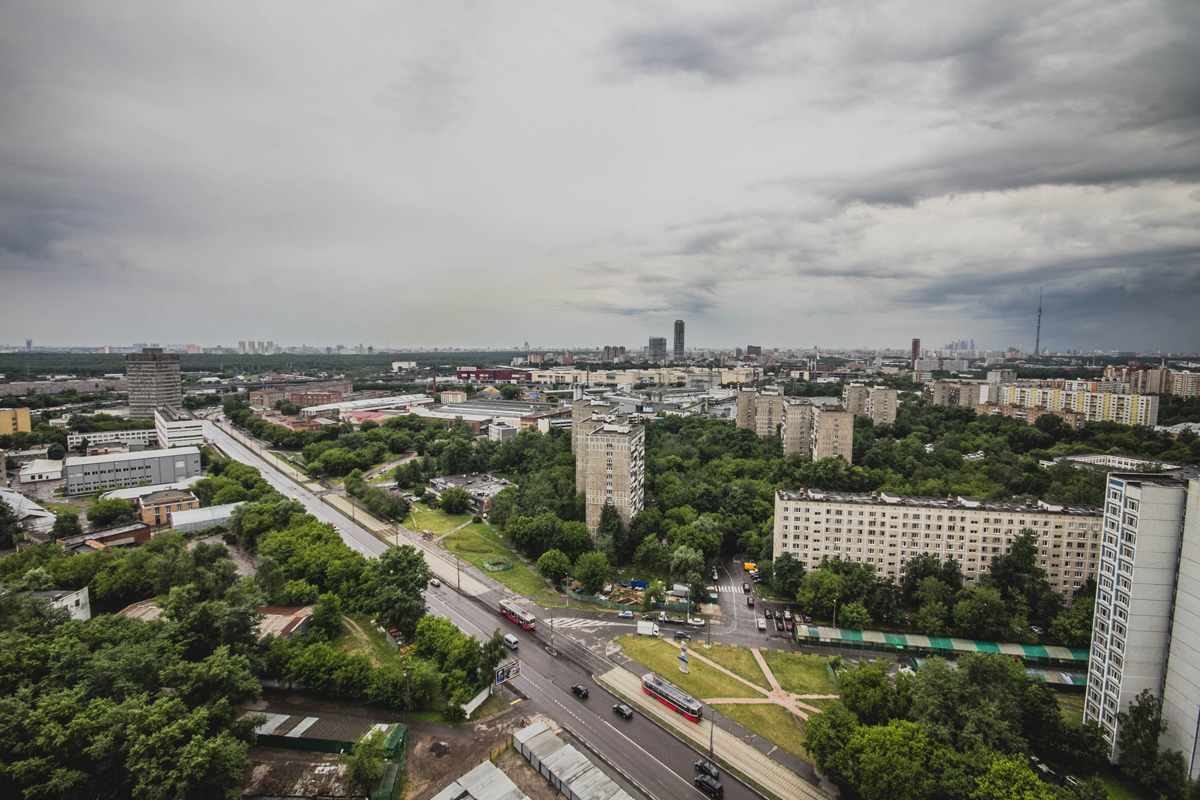 Москва — Виды с высоты; Москва — Трамвайные линии: СВАО