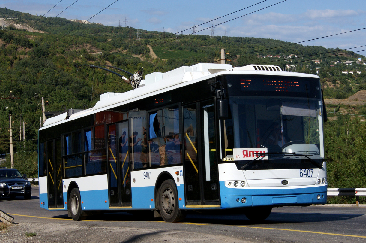 Крымский троллейбус, Богдан Т70115 № 6407