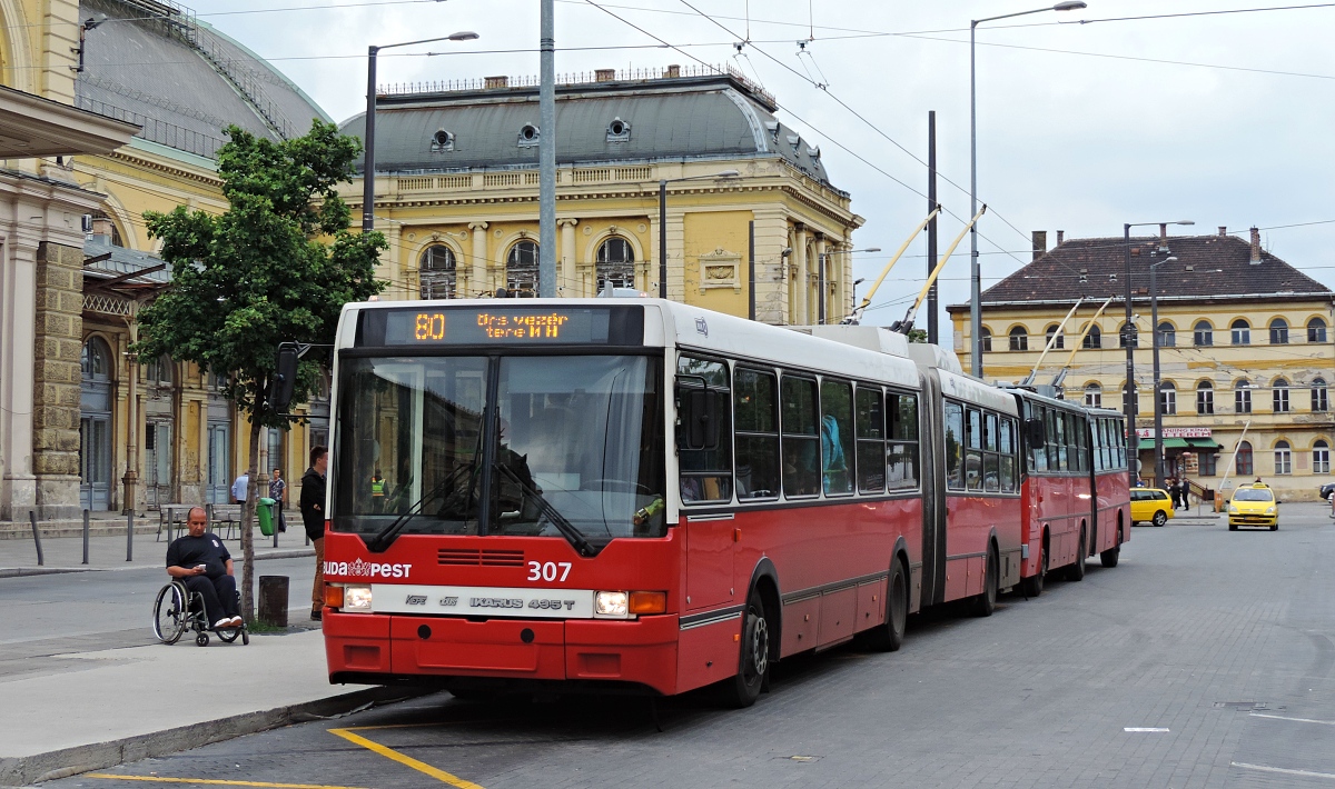Будапеща, Ikarus 435.81F № 307