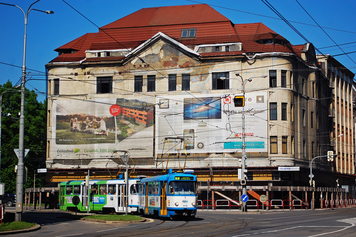 Острава, Tatra T3G № 1035; Острава, Tatra T3G № 1031