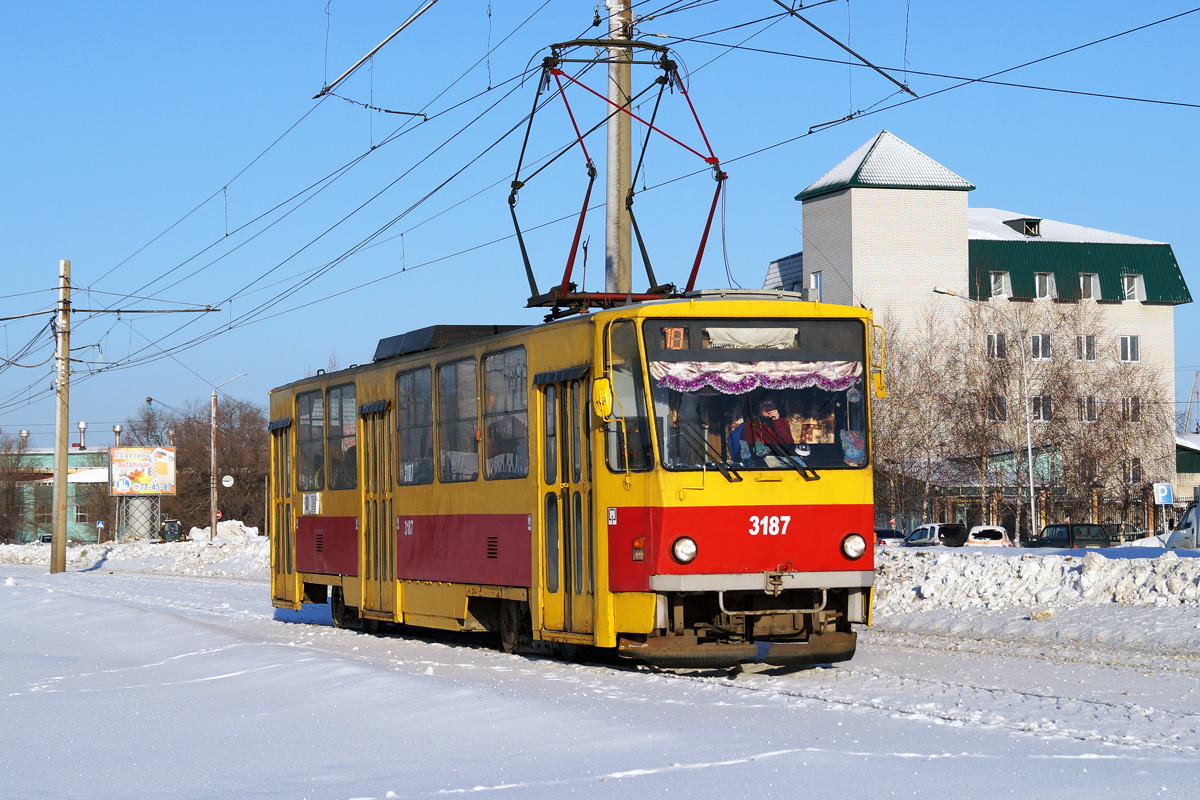 Барнаул, Tatra T6B5SU № 3187