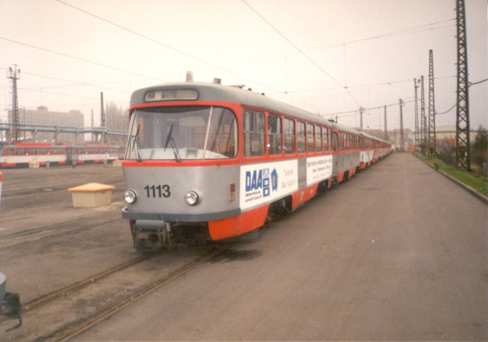 Halle, Tatra T4D № 1113