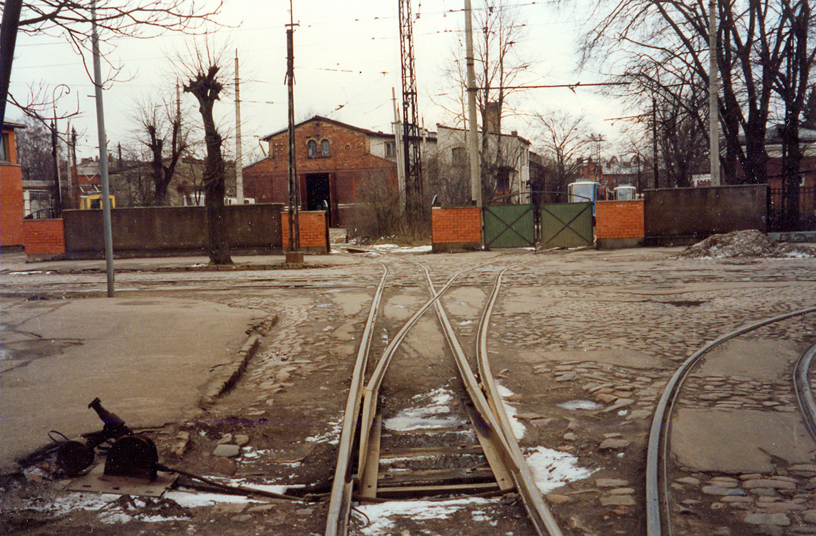 Liepāja — Tramway Depot; Liepāja — Tramway Lines and Infrastructure